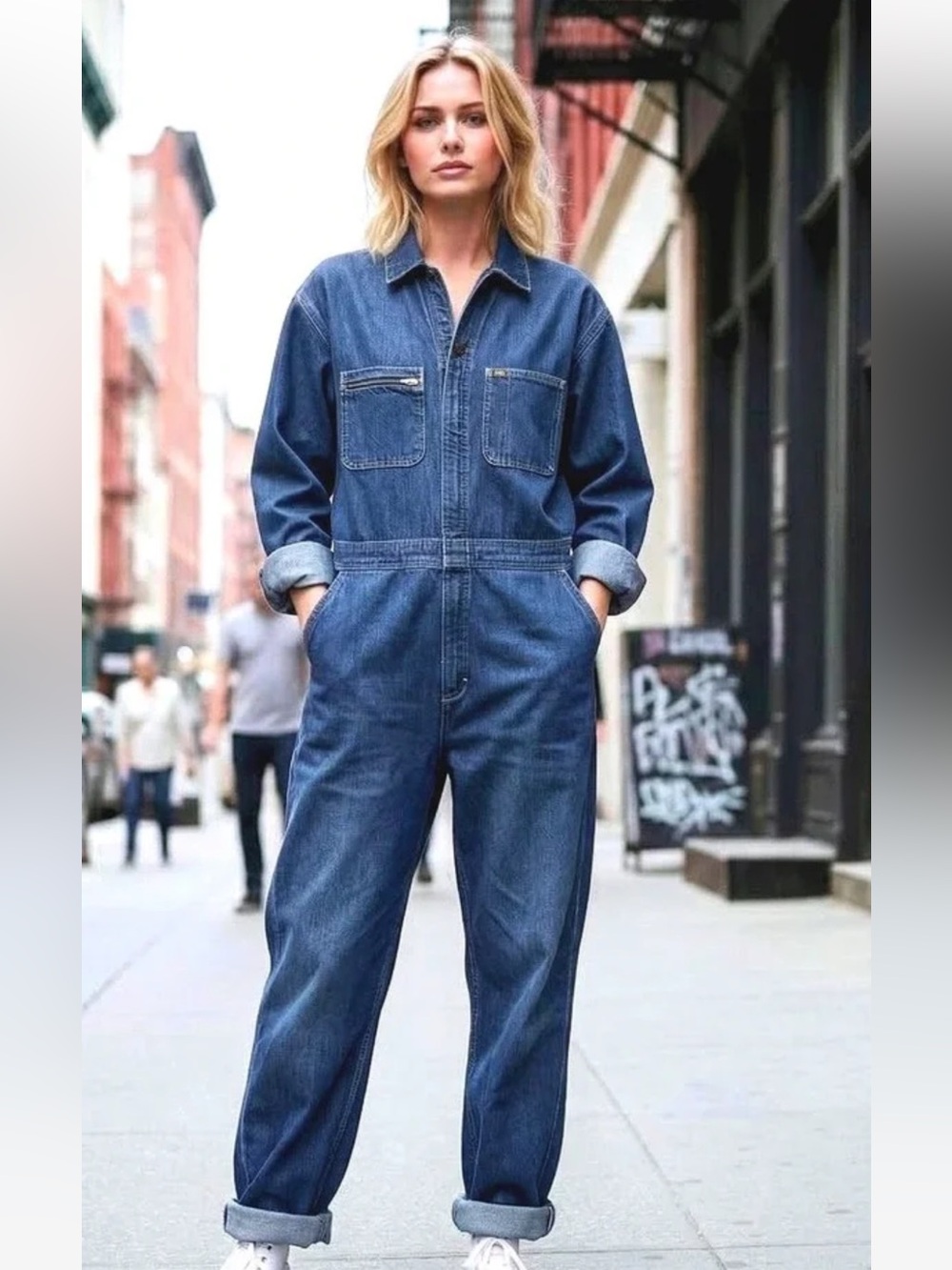 Lee’s Union All, Classic Denim, Sz Small